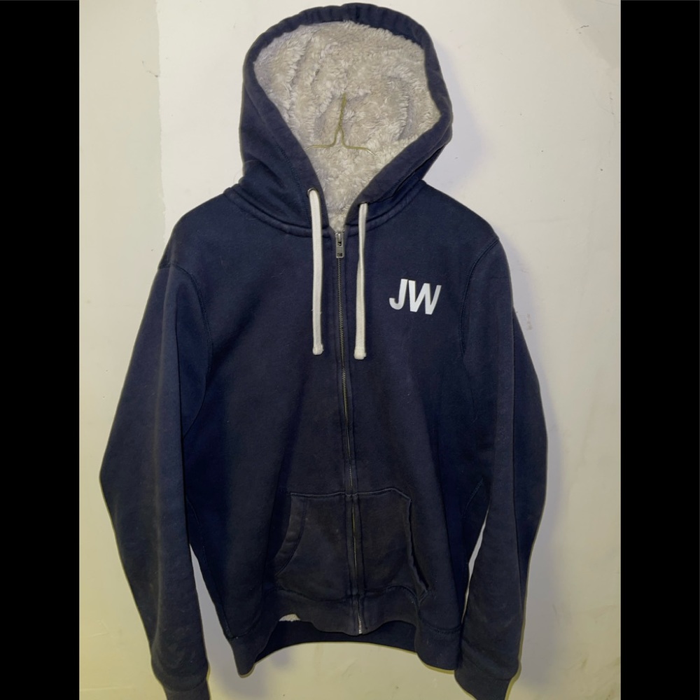 Jack Wills fur lined hoody size Large.